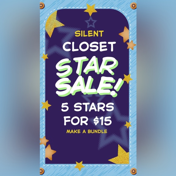 Accessories - 5 for $15 ⭐️bundle all the stars as you like! Silent Bundle